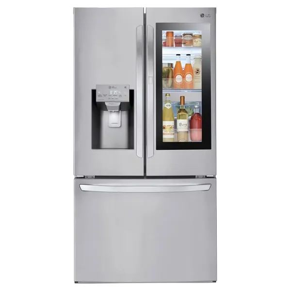 Nevera Congelador LG 3 Puertas Instaview con Dispensador de Agua 28 pies